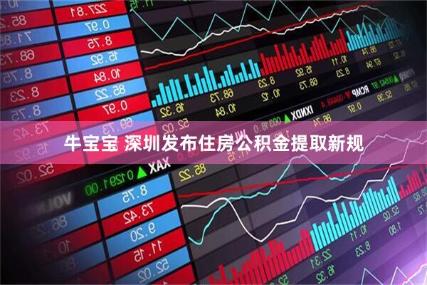 牛宝宝 深圳发布住房公积金提取新规