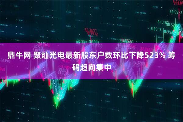 鼎牛网 聚灿光电最新股东户数环比下降523% 筹码趋向集中